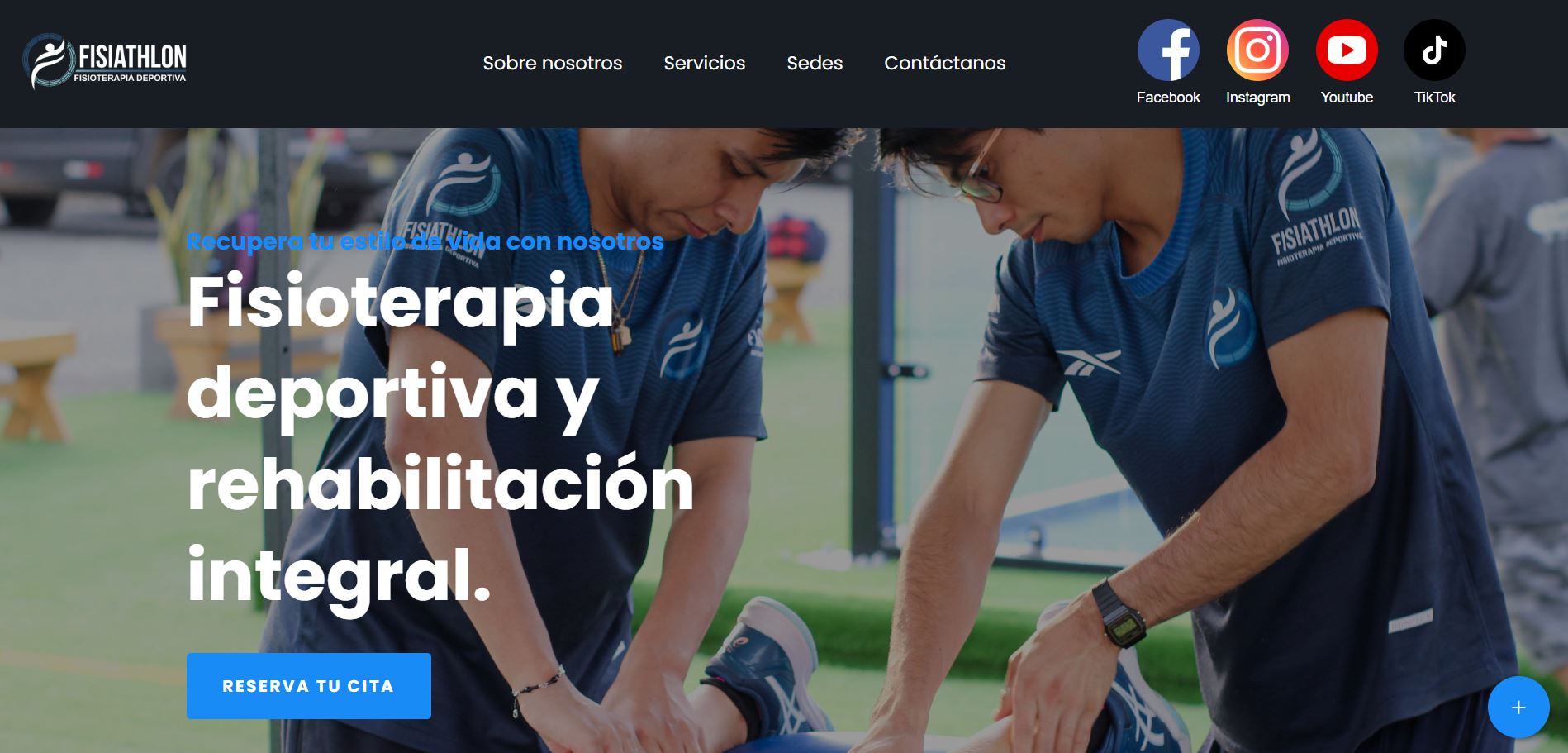 Sitio web de Fisiathlon